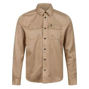 Luke 1977 Mens Donovan Logo Overshirt / Beige